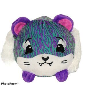 Pikmi Pops Surprise Purple Green Tiger Plush 7"